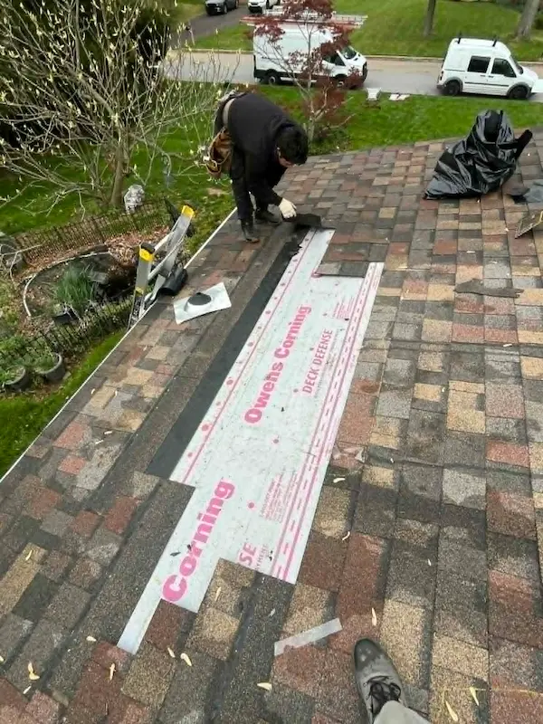 Emergency roof repair in Bucks County